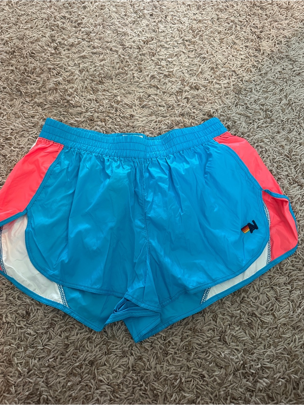 Aviator Nation Blue and Pink Shorts